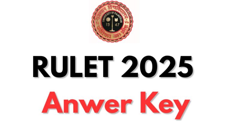 RULET 2025 Anwer Key